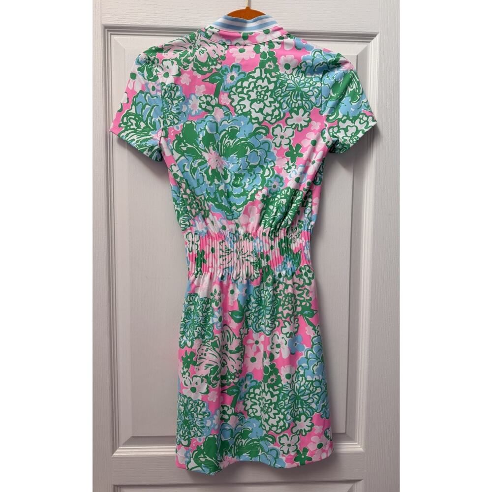 NWT Lilly Pulitzer Luxletic Love Active Dress UPF 50+ Plumes In Bloom XXS - Picture 4 of 10